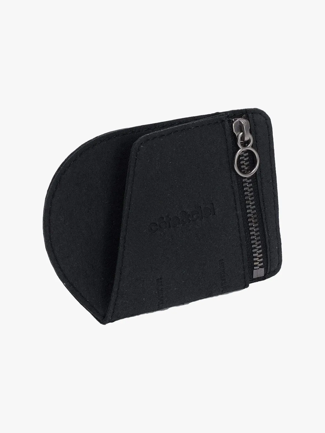 côte&ciel Zippered møntpung genbrugslæder
