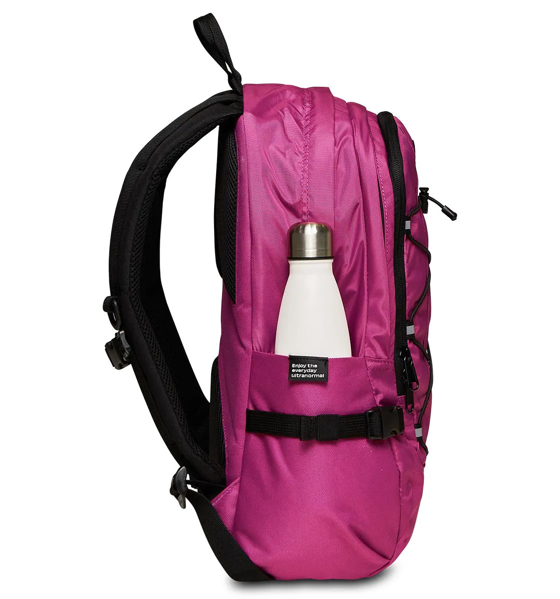 Invicta Act Smart rygsæk Festival Fuchsia med pc-lomme