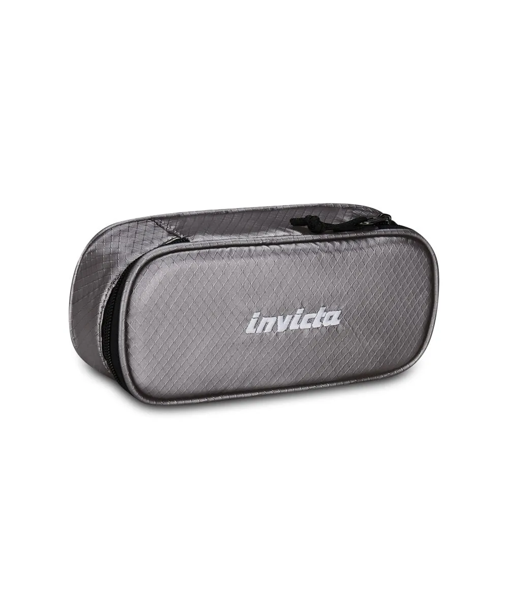 Invicta Lip Metallic penalhus sølv metallic