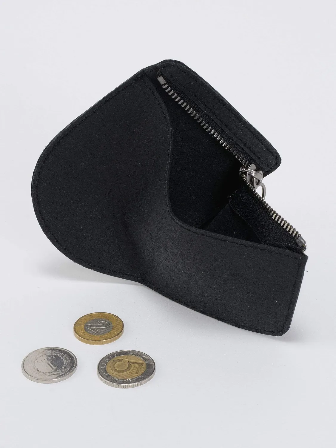 côte&ciel Zippered møntpung genbrugslæder