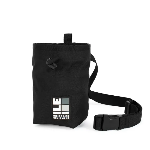 Inside Line Equipment Chalk Bag kalkpose Black Cordura klatring