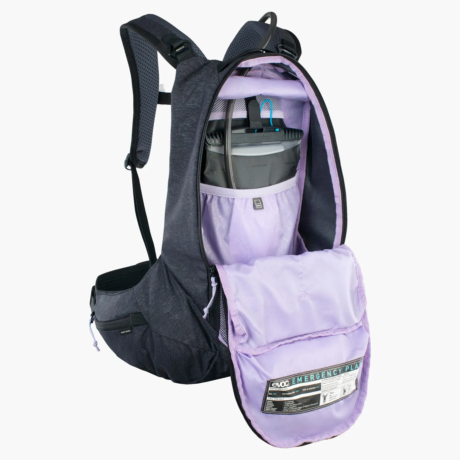 Evoc Trail Pro SF 12 protector rygsæk 12L XS rygbeskyttelse