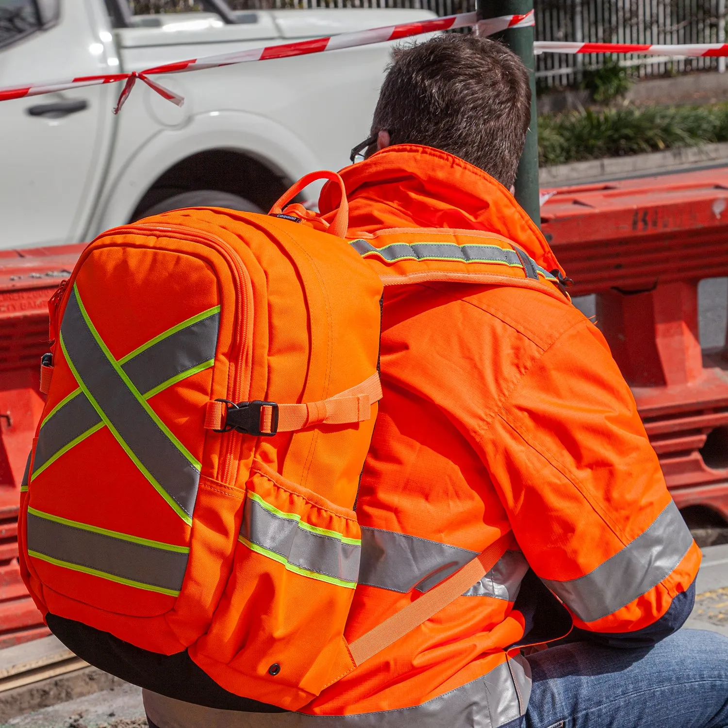 Caribee Switchback 32L rygsæk 32 liter hi-vis
