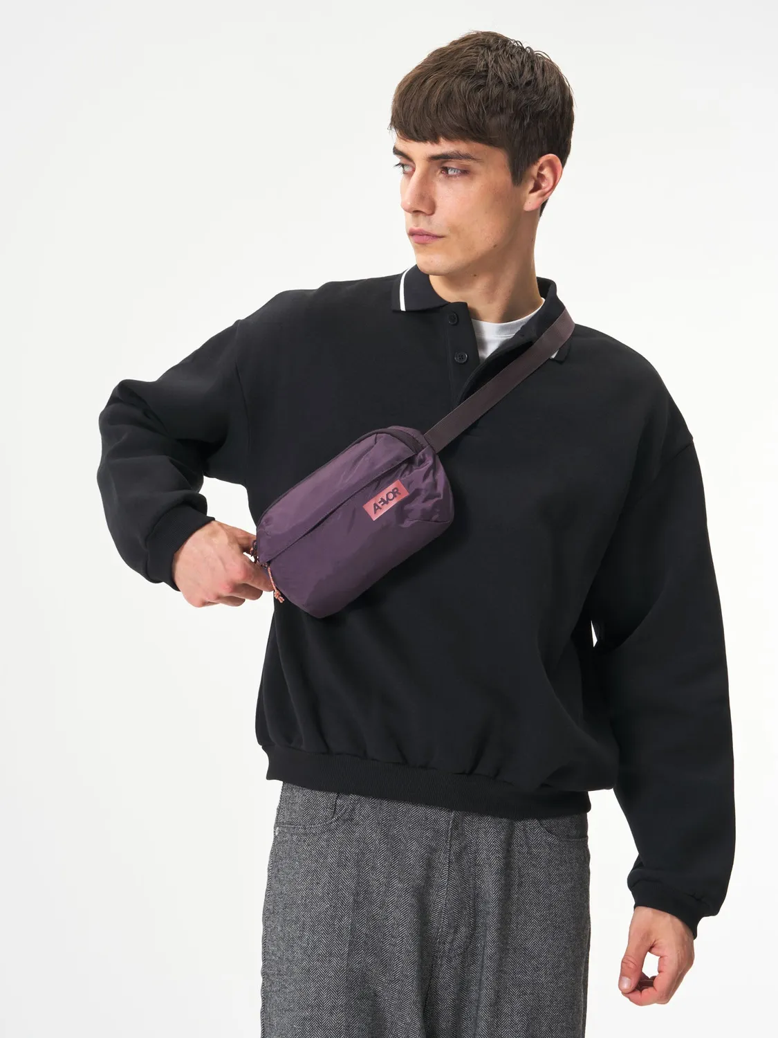 Aevor Hip Bag Ease bæltetaske 2-pak med lynlås