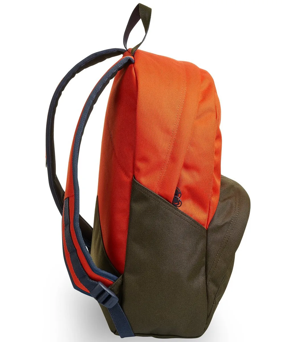 Invicta Orik Colorblock rygsæk Orange/Grøn