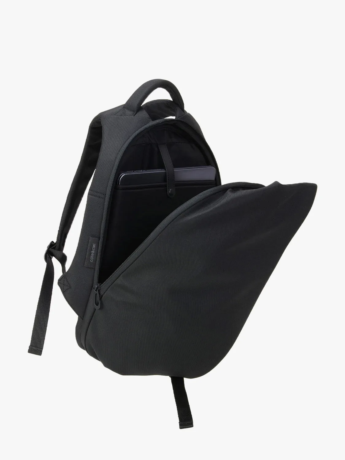 côte&ciel Isar S rygsæk sort 5L bærbar 14"