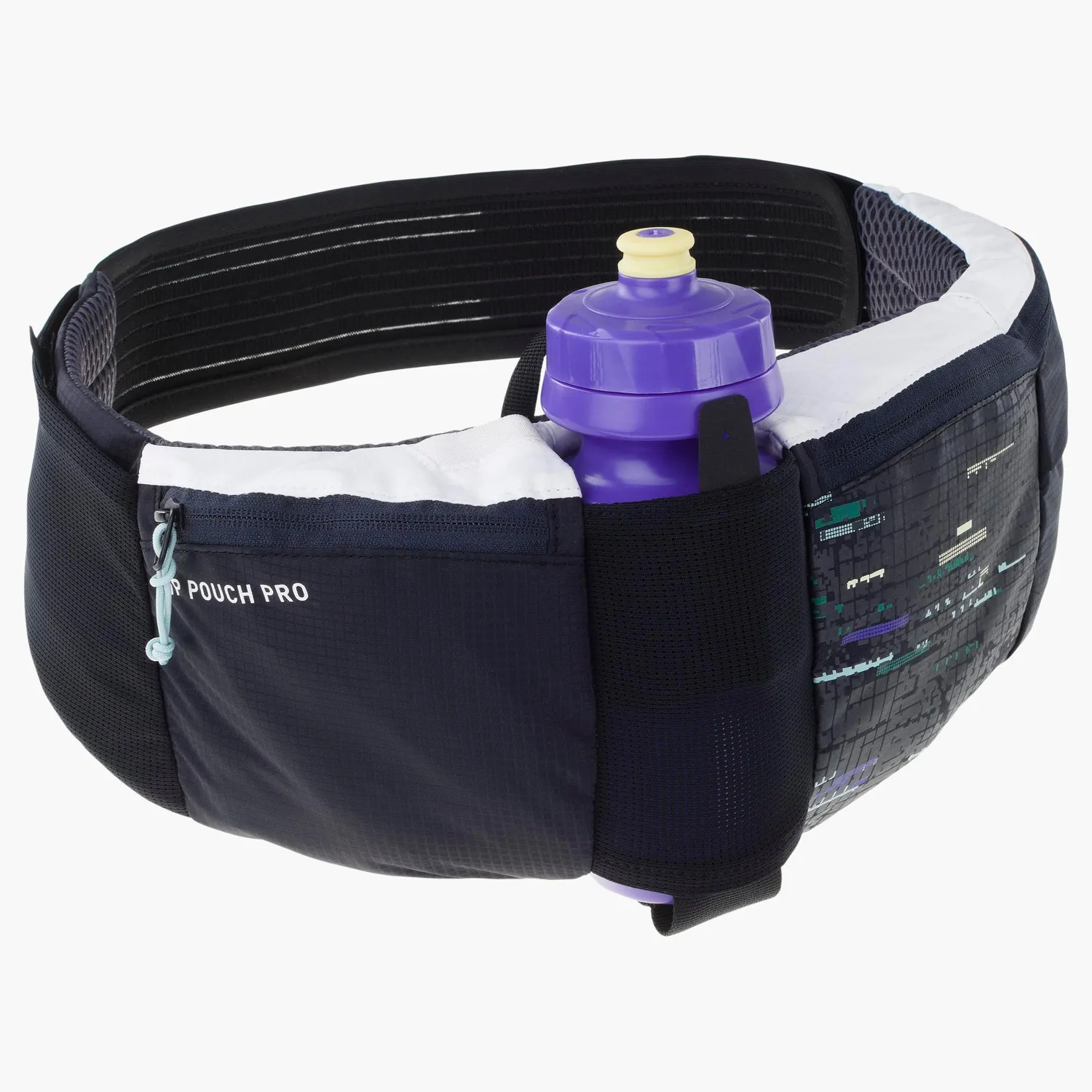 Evoc Hip Pouch Pro bæltetaske sort – inkl. 0,55 l flaske