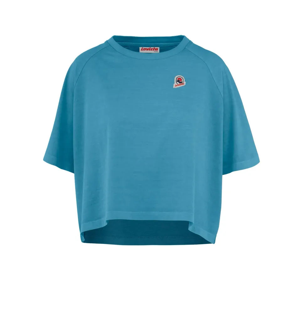 Invicta cropped t-shirt dame bomuld 263F faded