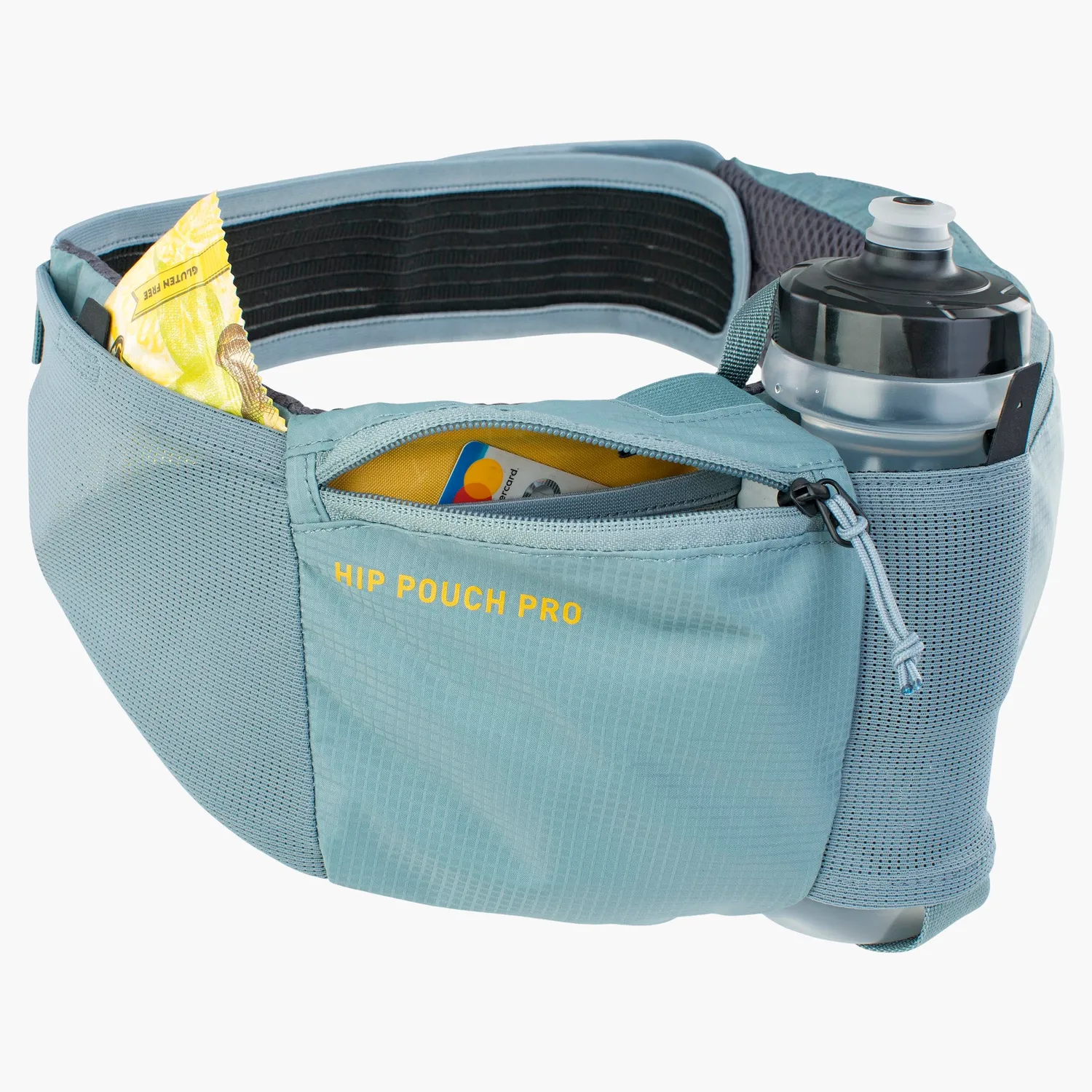 Evoc Hip Pouch Pro bæltetaske sort – inkl. 0,55 l flaske