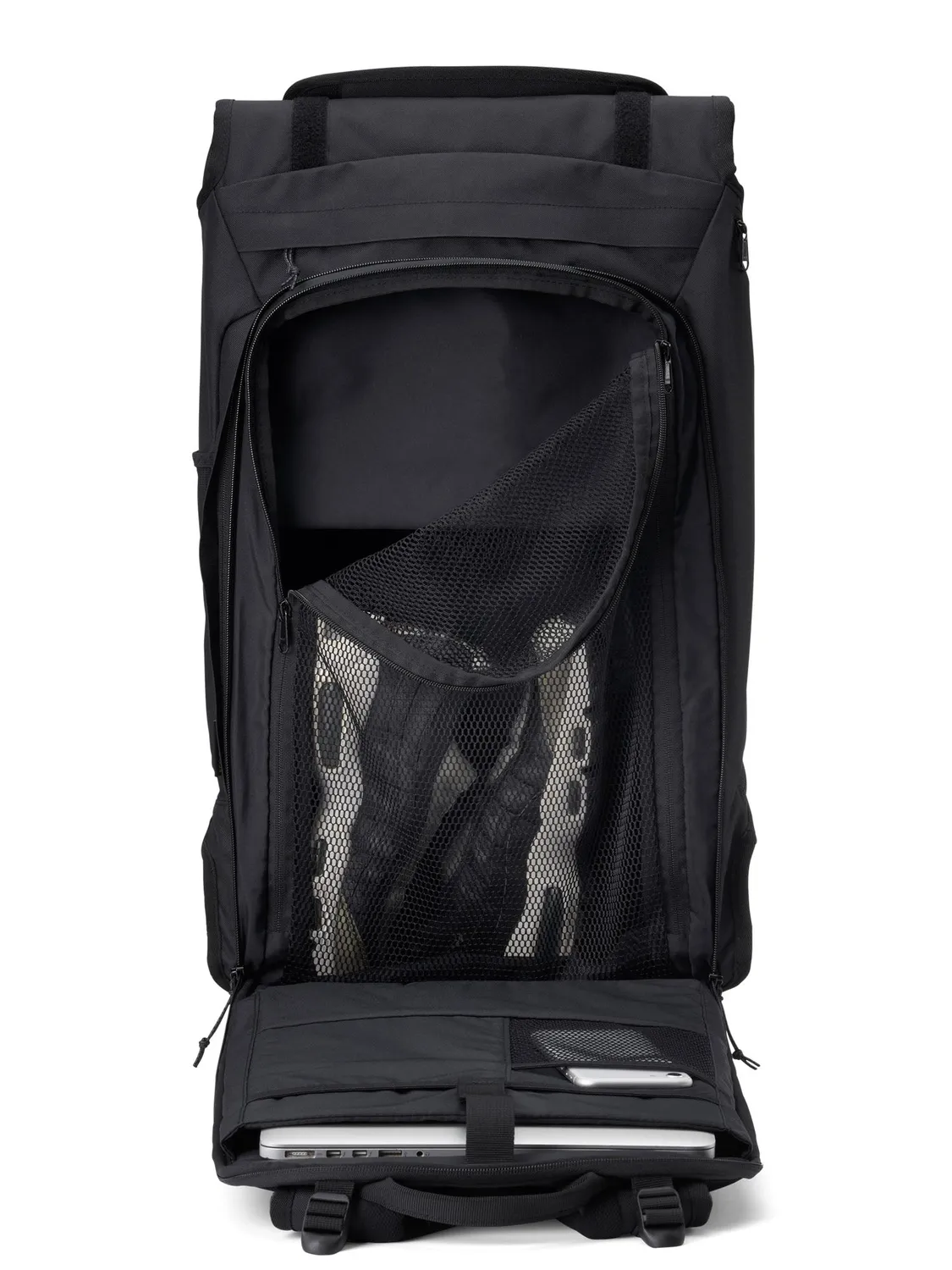 Aevor Travel Pack rygsæk Black Eclipse 38-45L håndbagage