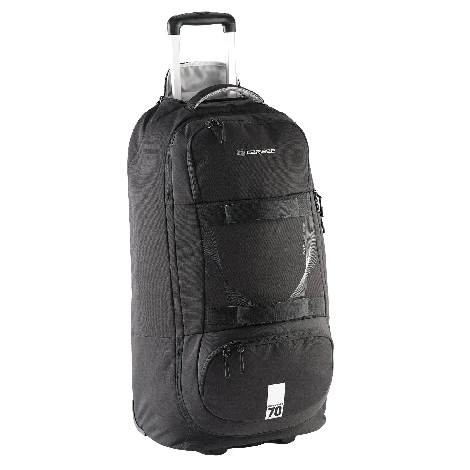 Caribee Adventure 70L rygsæk med hjul dybblå 70 liter