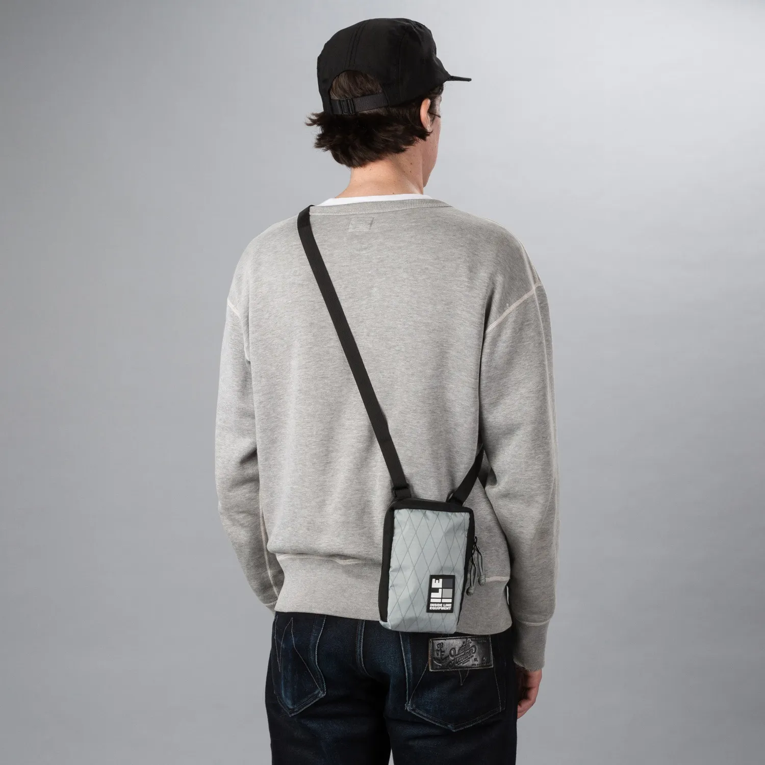 Inside Line Equipment Compact Sling taske Black Cordura lille