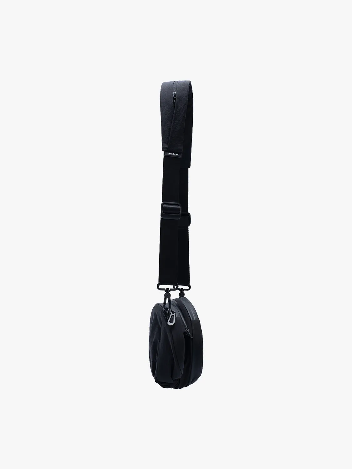 côte&ciel Luka crossbody taske smooth black 10L