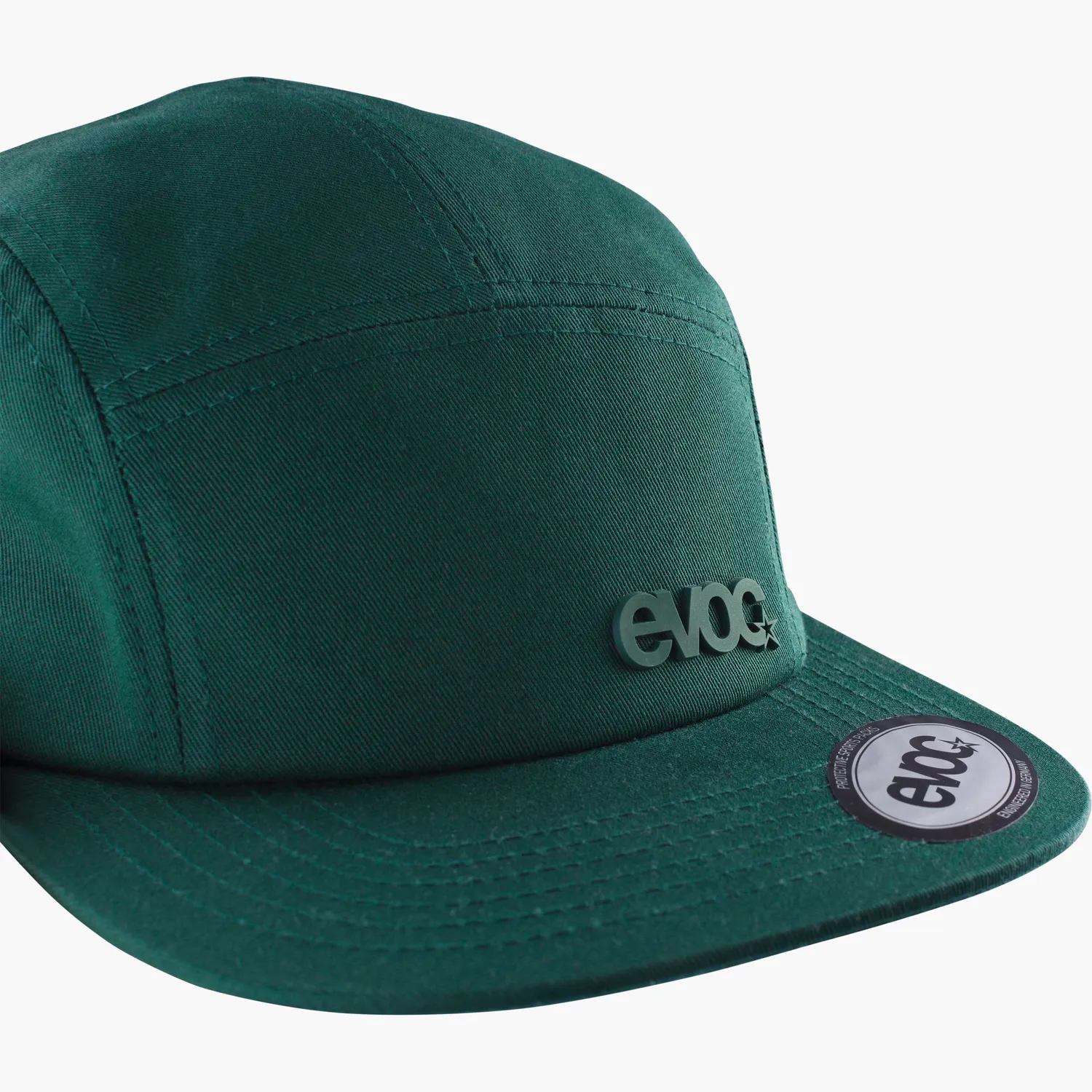 Evoc Five Panel Cap kasket bottle green justerbar
