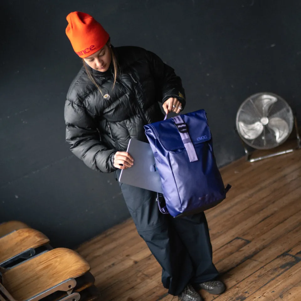 Evoc Duffle Backpack rygsæk 16 liter carbon grey