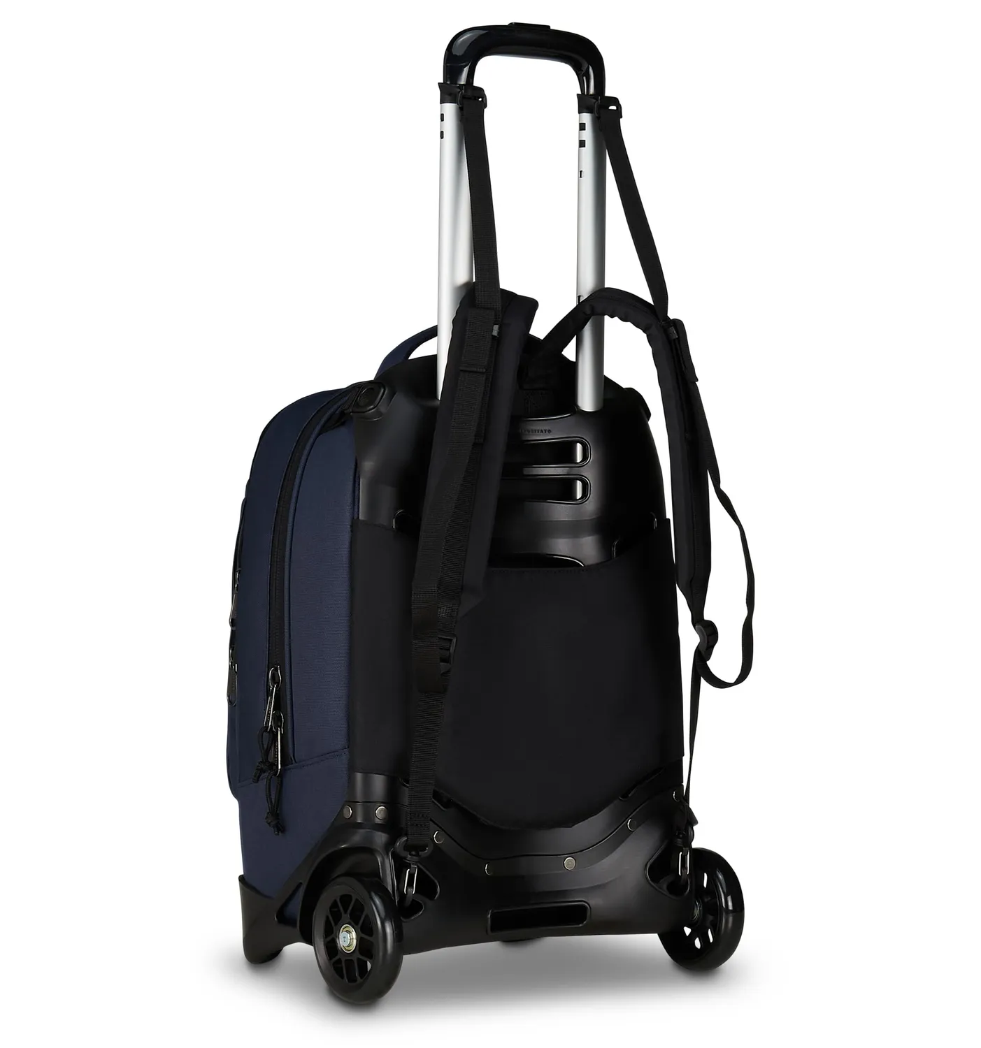 Invicta Plug Plain trolley-rygsæk 34 liter hjul