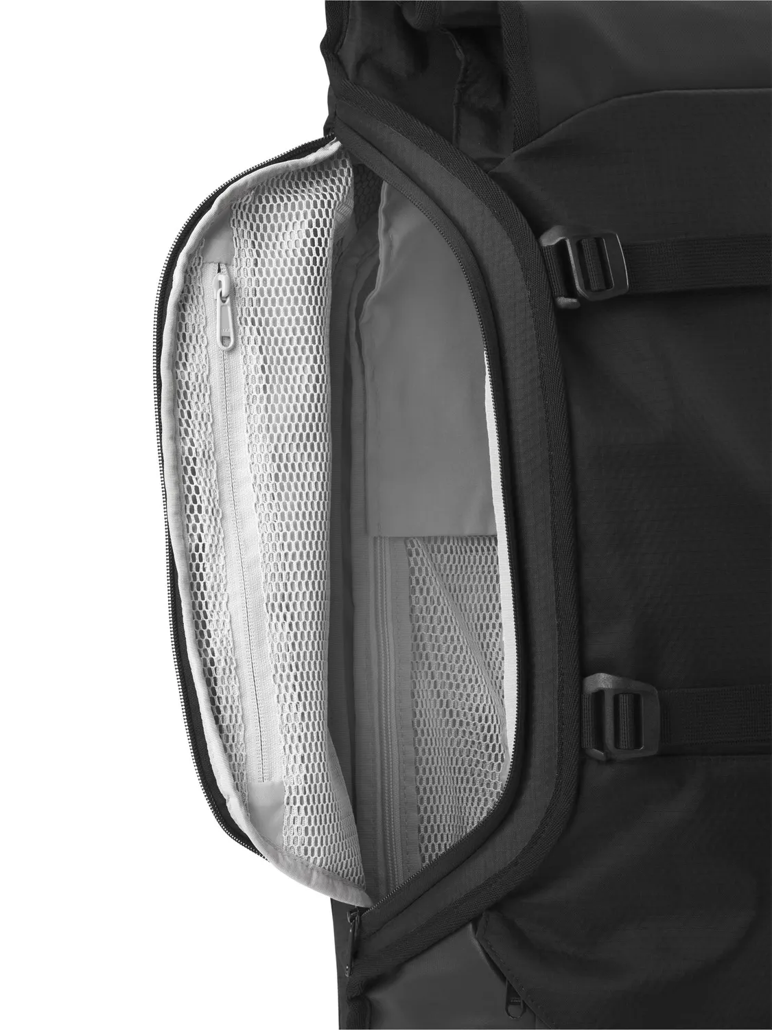 Aevor Travel Pack rygsæk Proof Black 38-45 liter