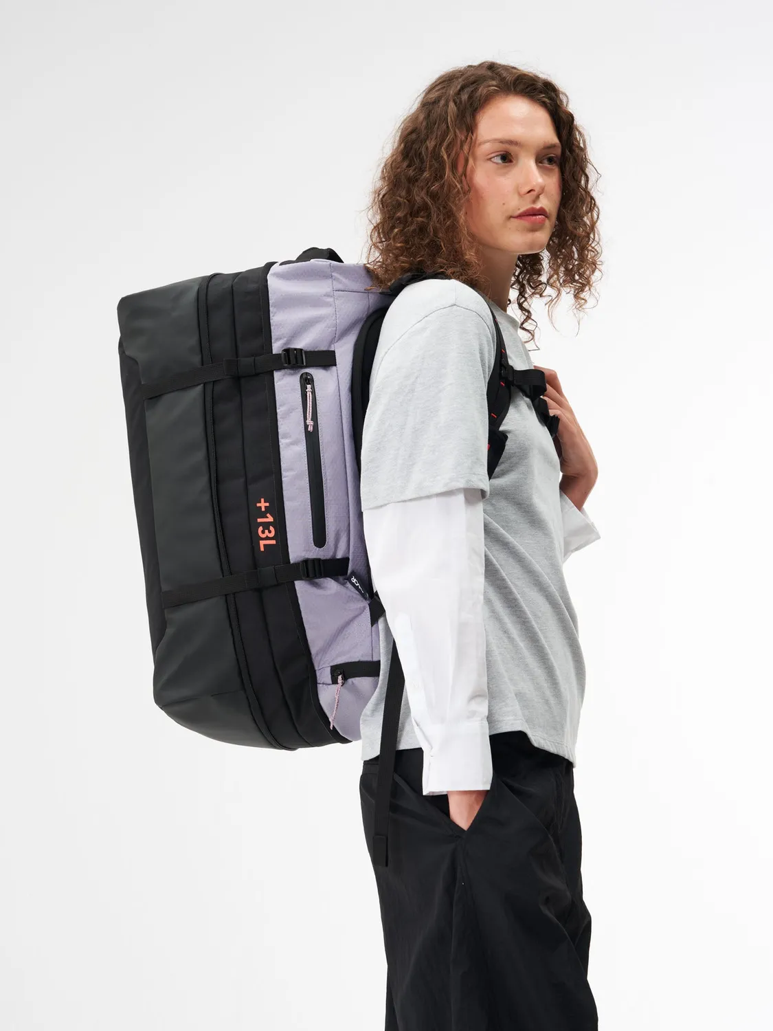 Aevor Duffel Pack rygsæk Proof Lavender 47-60 liter