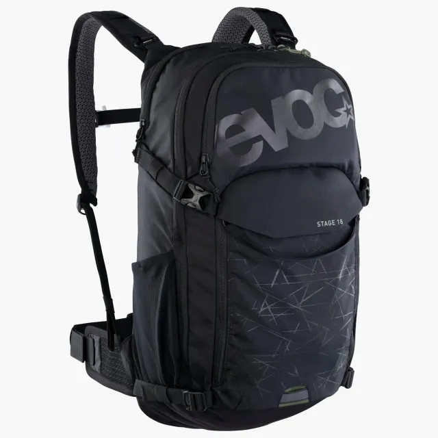 Evoc Stage 18 rygsæk sort 18 liter MTB