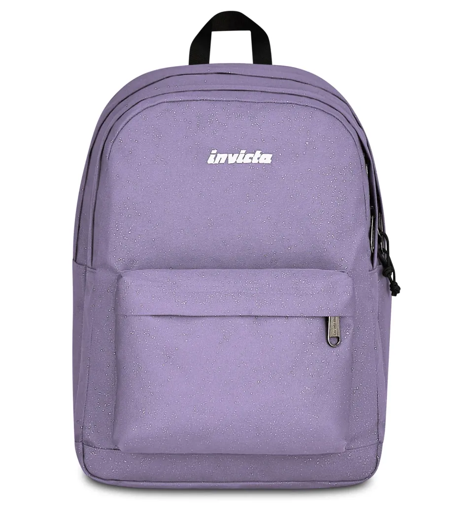 Invicta Lab Shine rygsæk med glitter og laptoprum