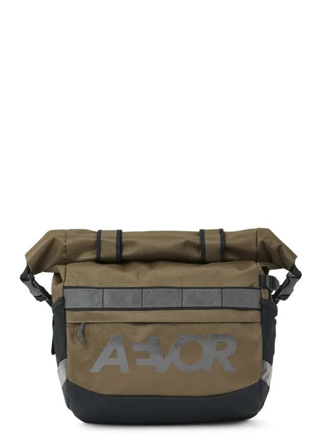 Aevor Triple Bike Bag Proof Olive Gold cykeltaske 3-i-1