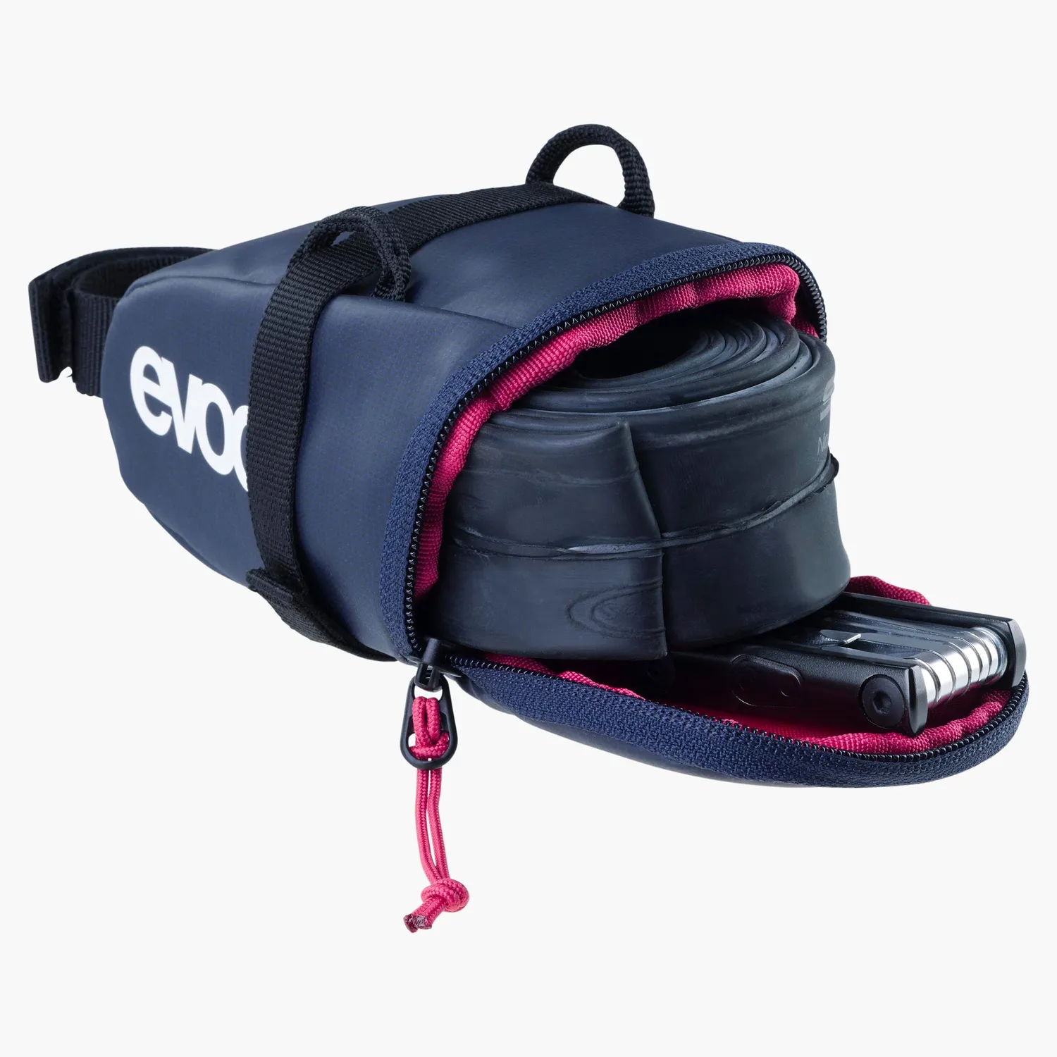 Evoc Seat Bag M Red Bull Bora saddeltaske navy M vandafvisende