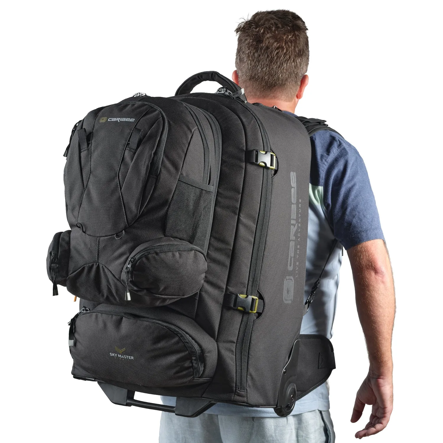 Caribee Sky Master 80L IV rejserygsæk hjul aftagelig