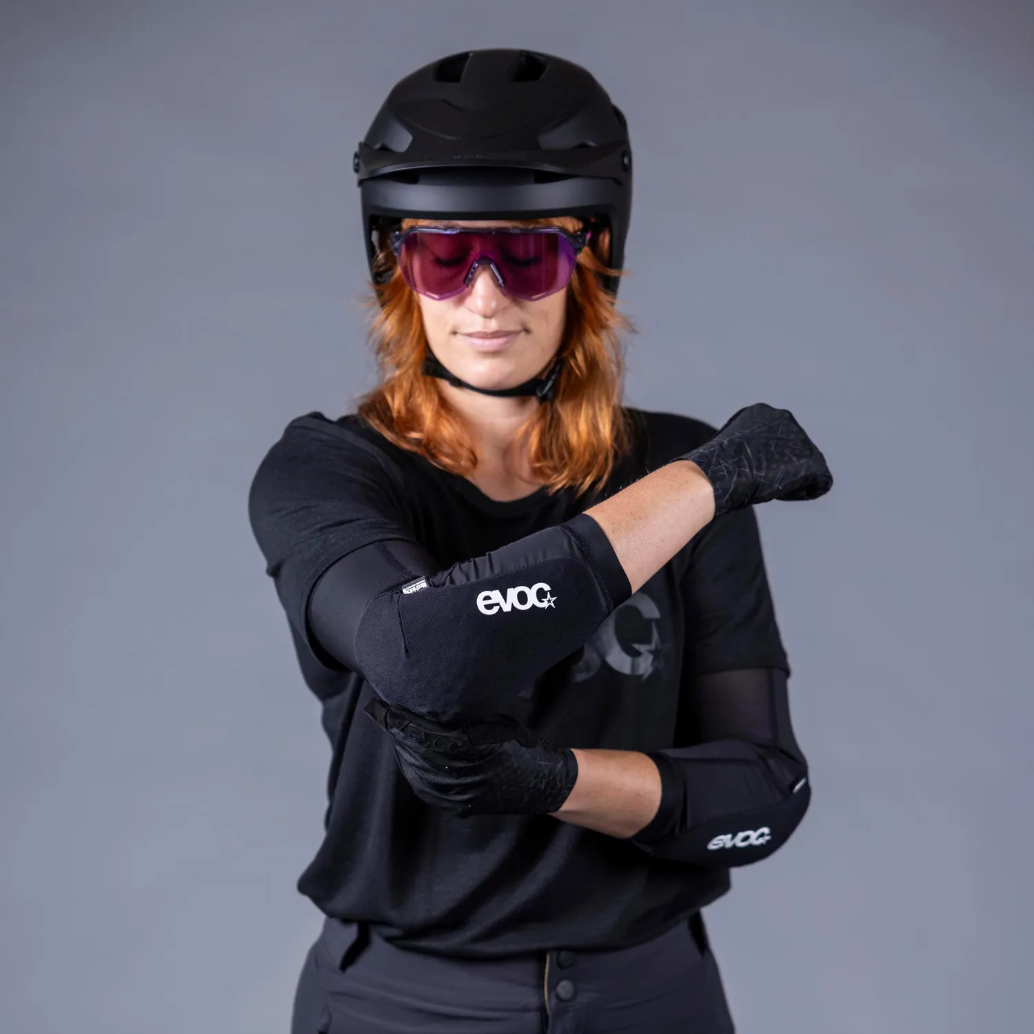 Evoc Elbow Protector LS Flex Lite albuebeskytter sort level 1