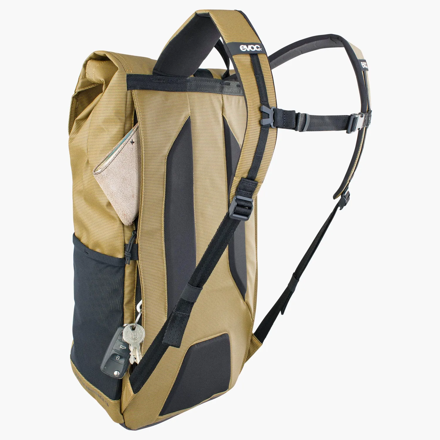 Evoc Duffle Backpack 16 rygsæk curry-black