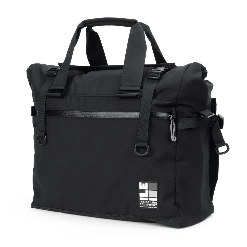 Inside Line Equipment Roll-Top Duffle rejsetaske 40L sort