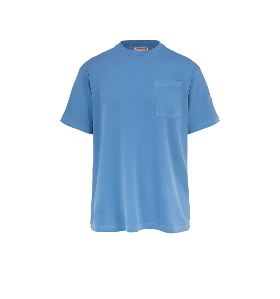 Invicta herre T-shirt økologisk bomuld lomme