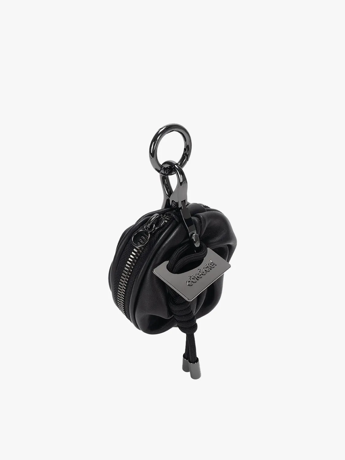 côte&ciel Aóos Nano Alias Leather pouch læder høretelefon-etui