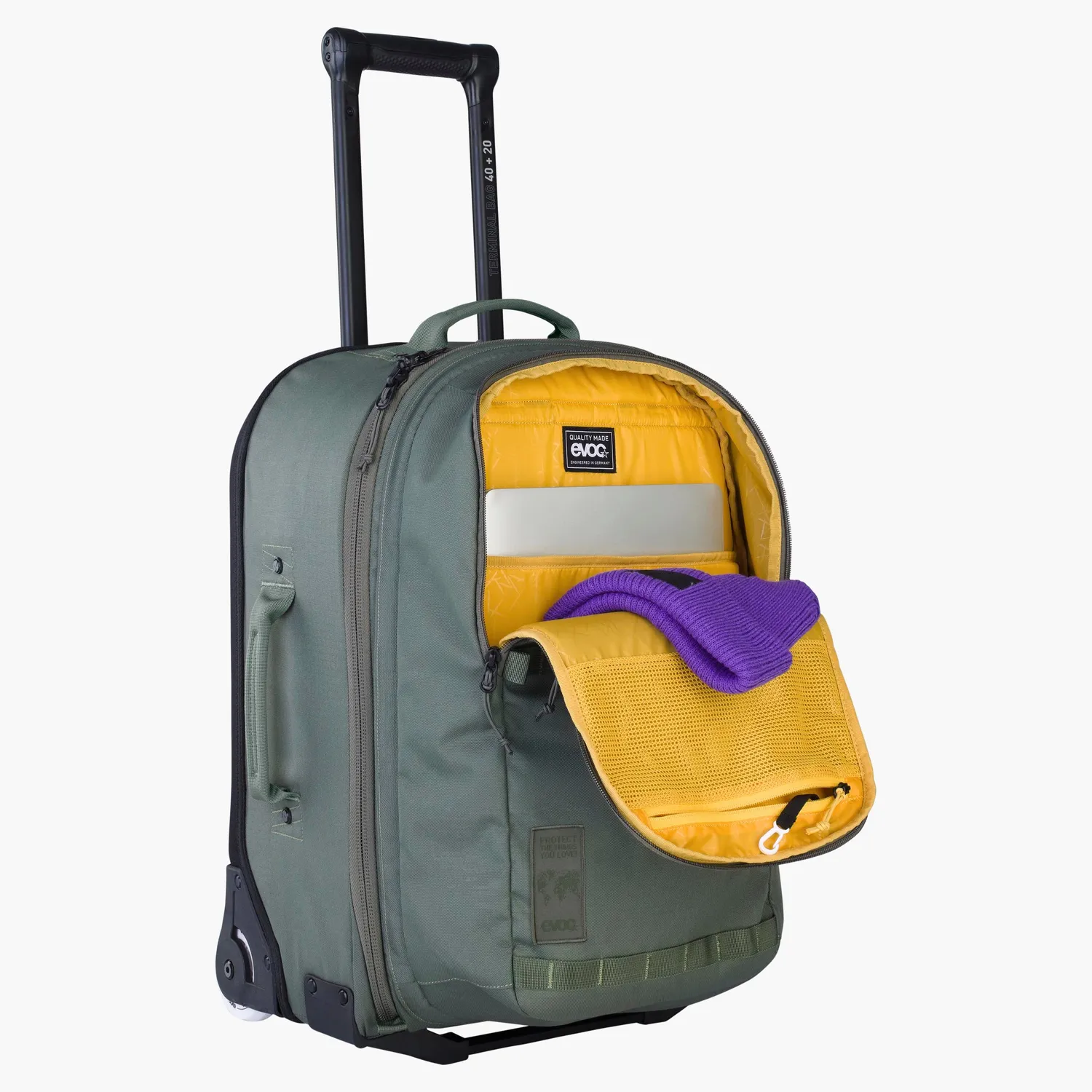 Evoc Terminal Bag 40+20 trolley sort håndbagage