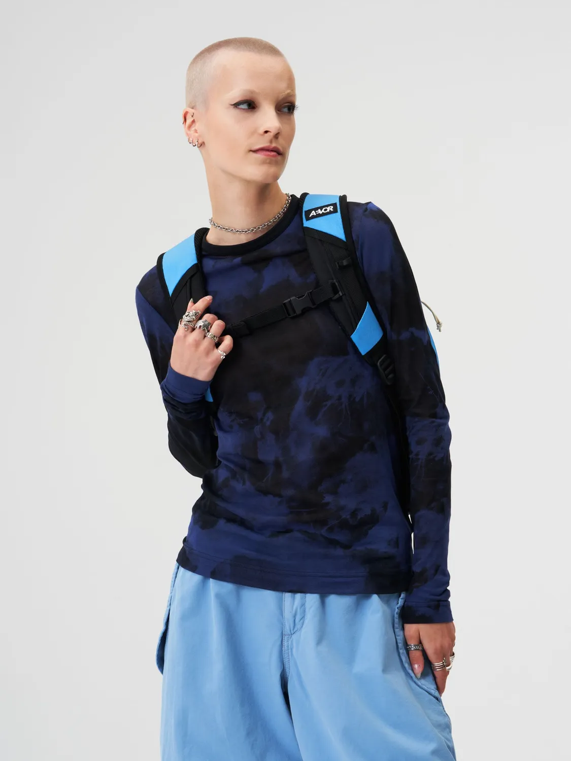Aevor Roll Pack rygsæk Proof Retro Blue udvidelig