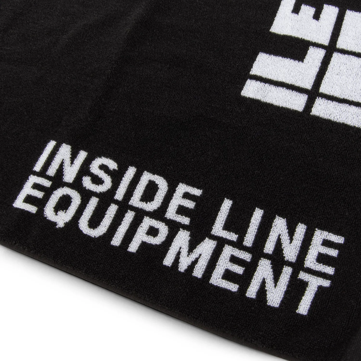 Inside Line Equipment Team Towel sportshåndklæde sort bomuld