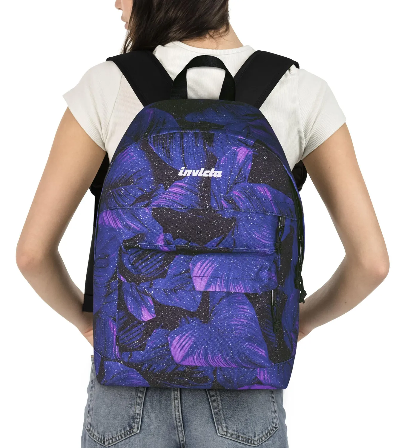 Invicta American Fantasy Shine rygsæk glitter 13" laptop
