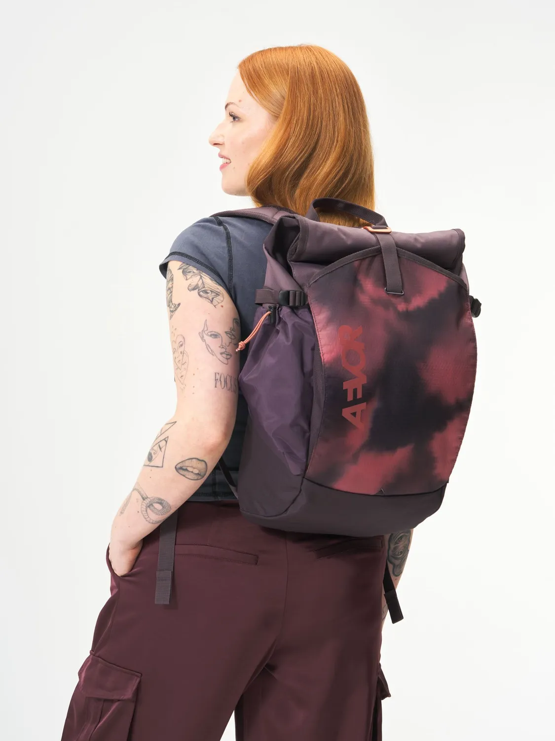 Aevor Roll Pack rygsæk Proof Bleach Dye rolltop +9 liter
