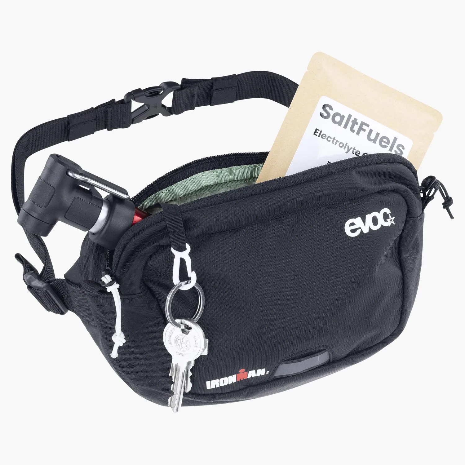 Evoc Sling Bag 1 skuldertaske Ironman sort minimal
