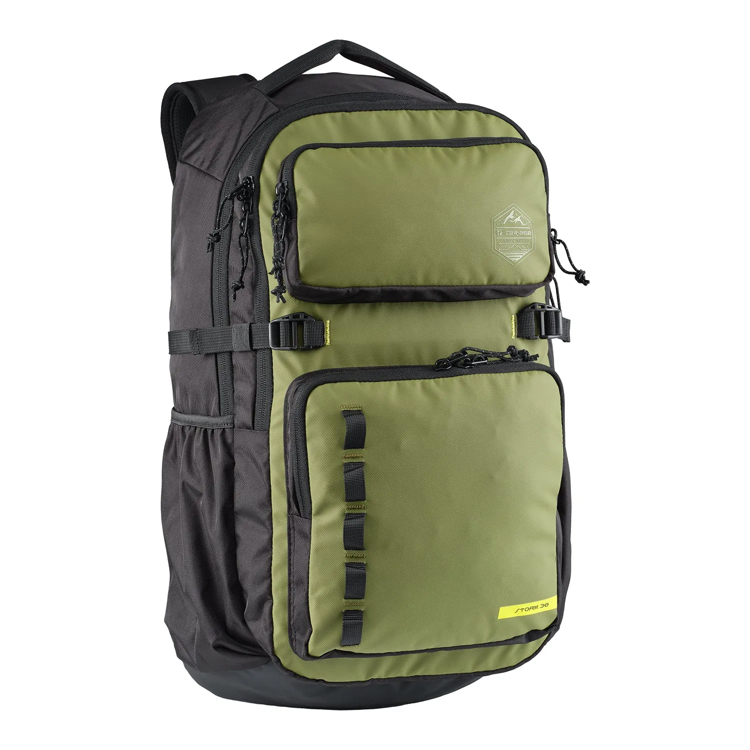 Caribee Storm 38L rygsæk sort 38 liter regnslag