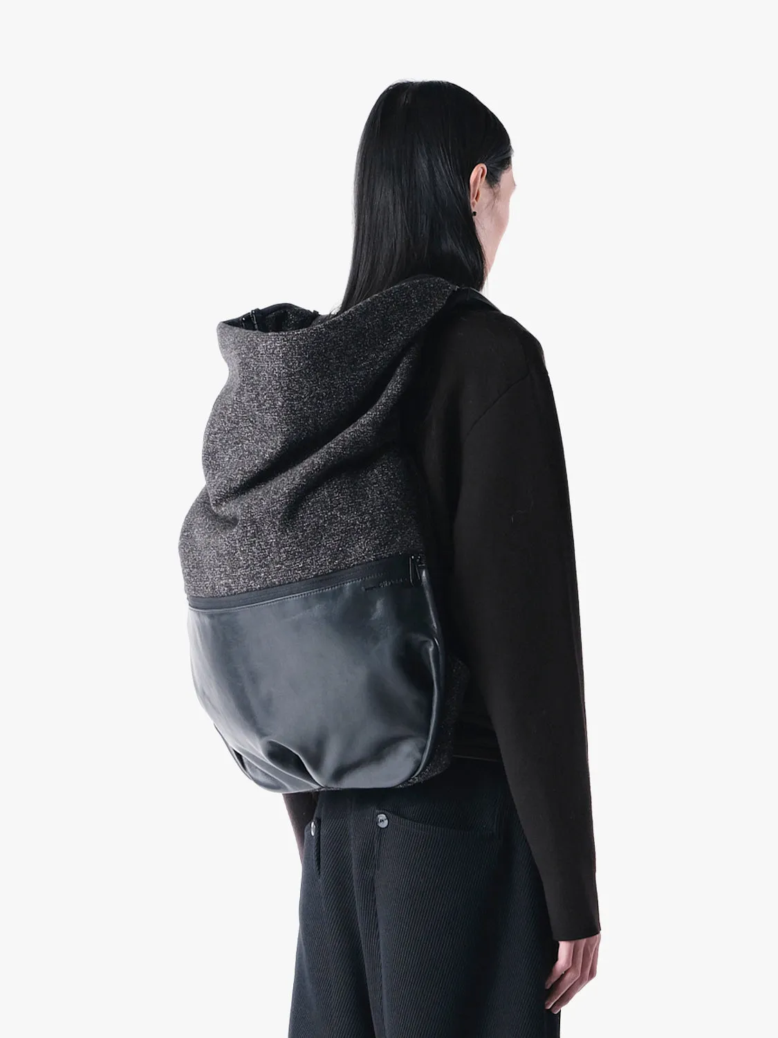 côte&ciel Nile M Split Tweed Alias rygsæk 26L grå
