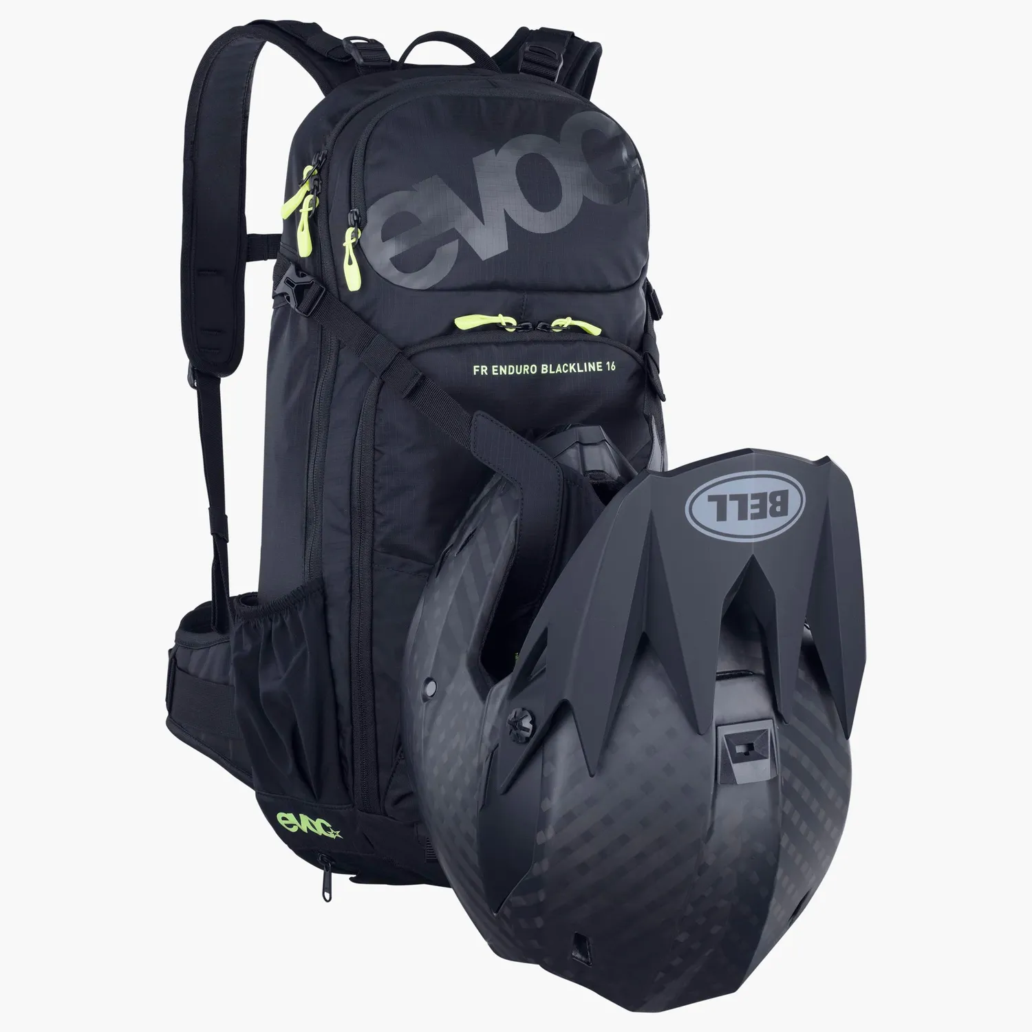 Evoc FR Enduro Blackline 16 cykelrygsæk sort med rygbeskytter