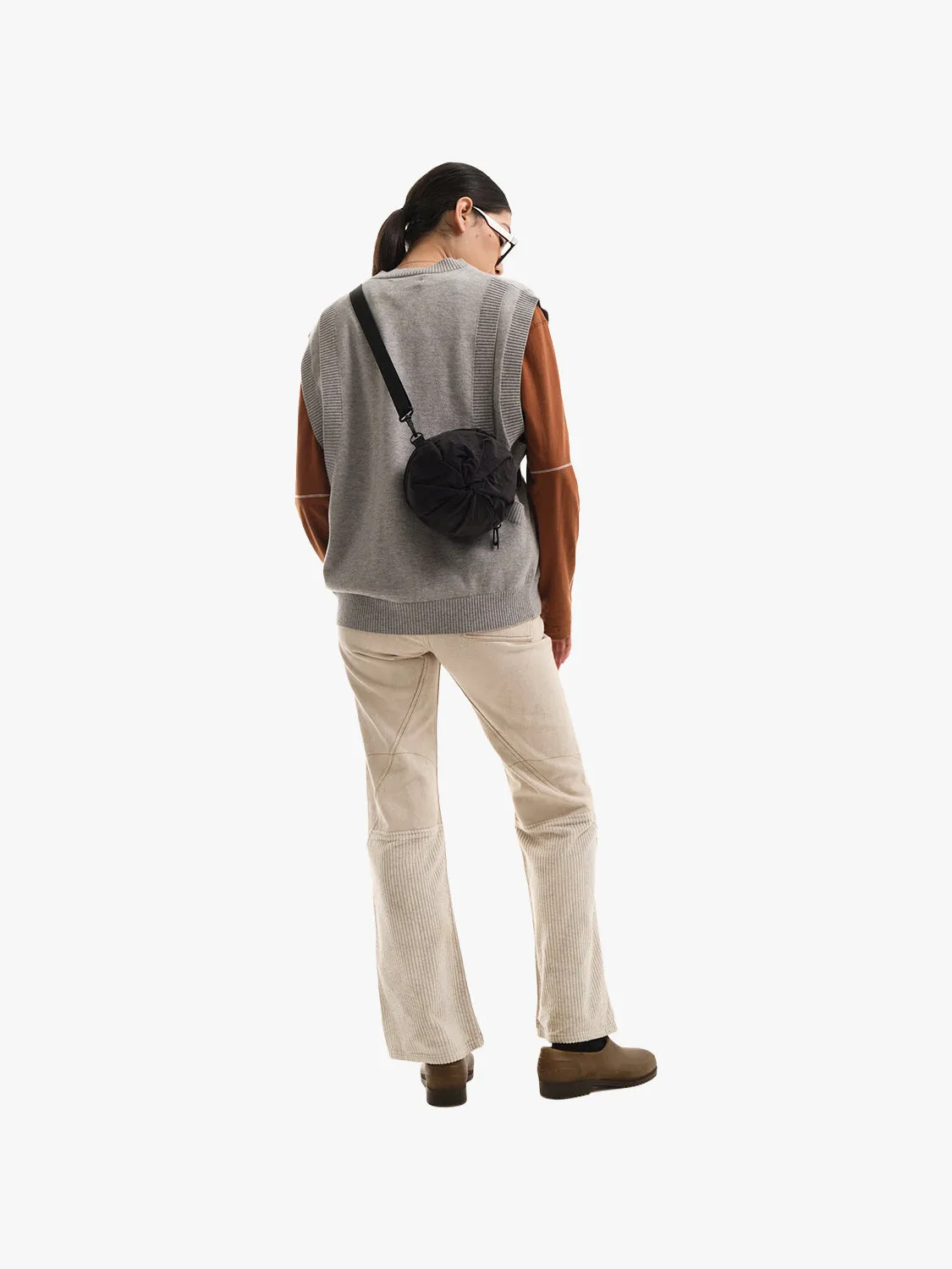côte&ciel Vikos M taske sort 4L crossbody