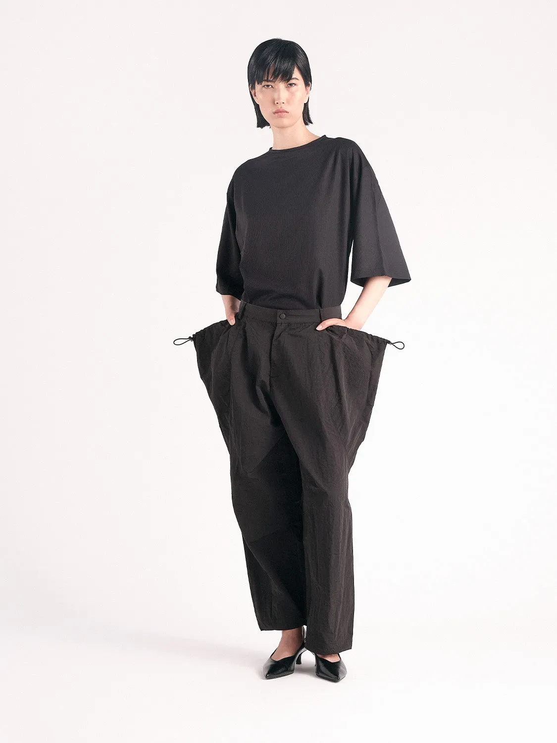 côte&ciel Coordinate Pants bukser sort polyamid