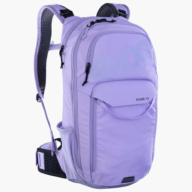 Evoc Stage 12 rygsæk 12 liter purple rose enduro