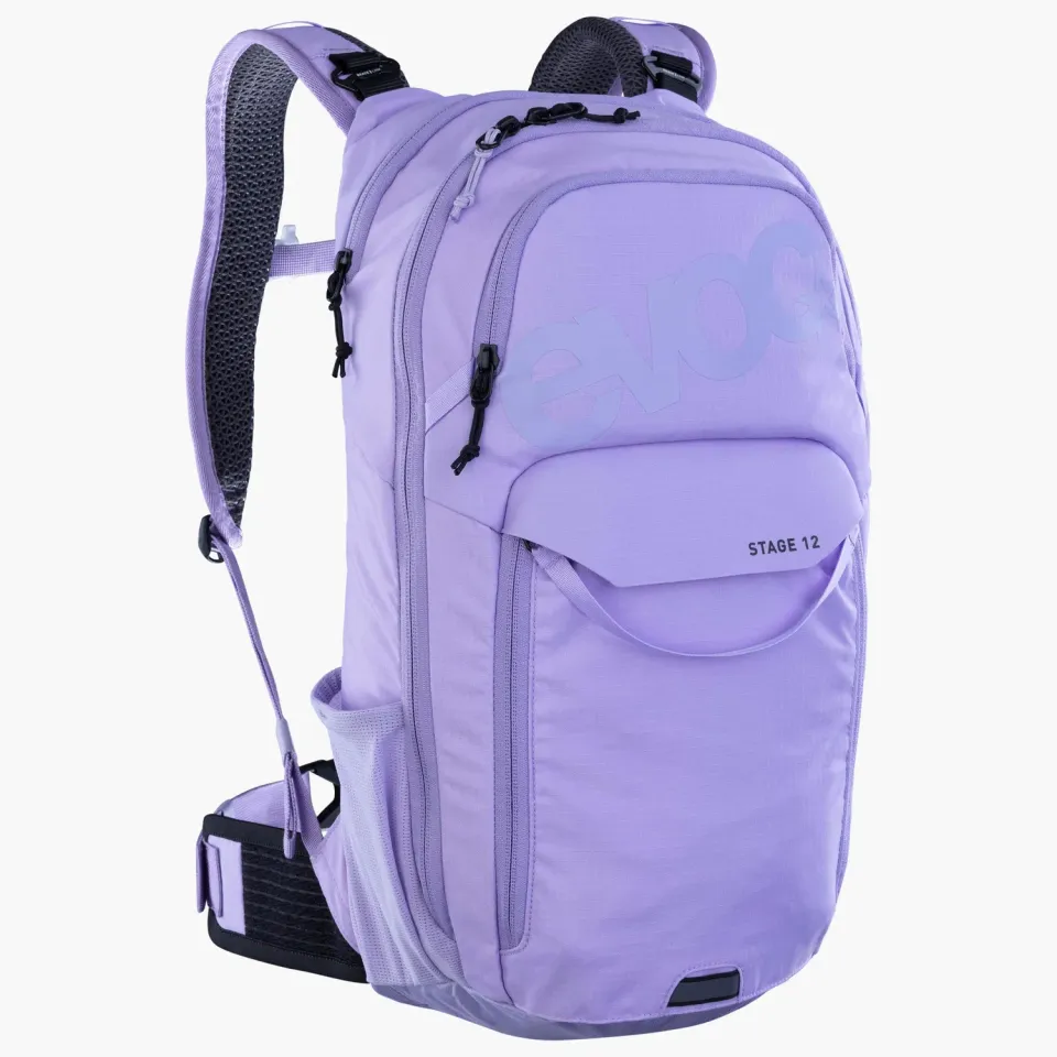 Evoc Stage 12 rygsæk 12 liter purple rose enduro