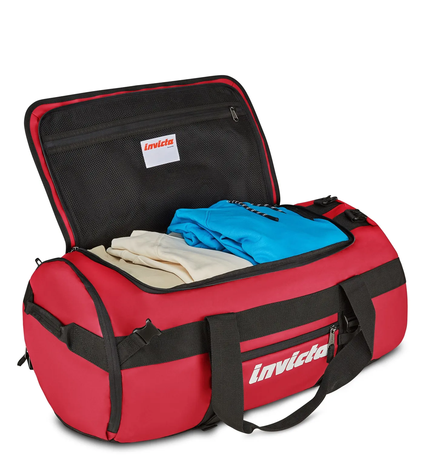 Invicta Commuter L rejsetaske 70 liter bærbar rygsæk
