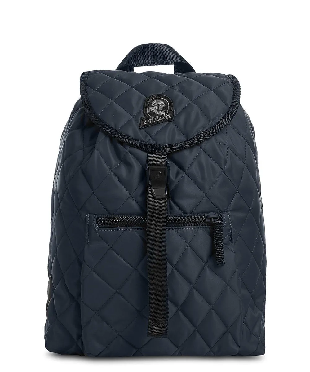 Invicta Mini Alpino Quilted rygsæk blå quiltet