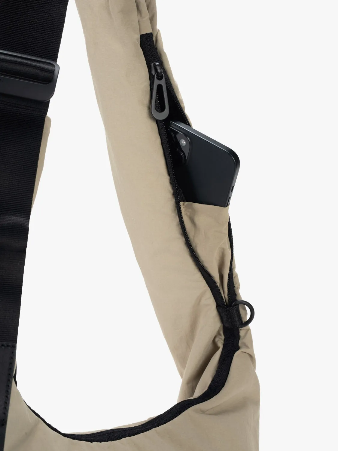 côte&ciel Hyco S Komatsu skuldertaske 14L beige