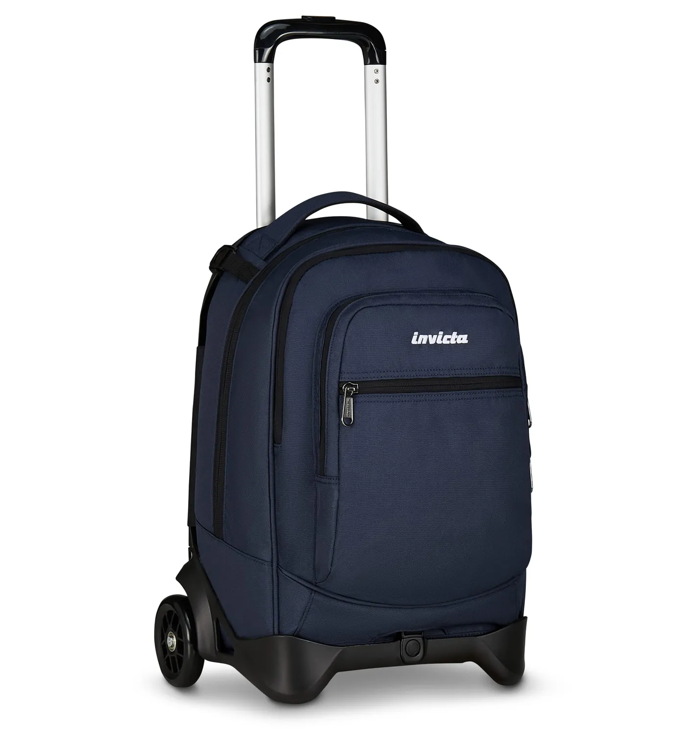Invicta Plug Plain trolley-rygsæk 34 liter hjul