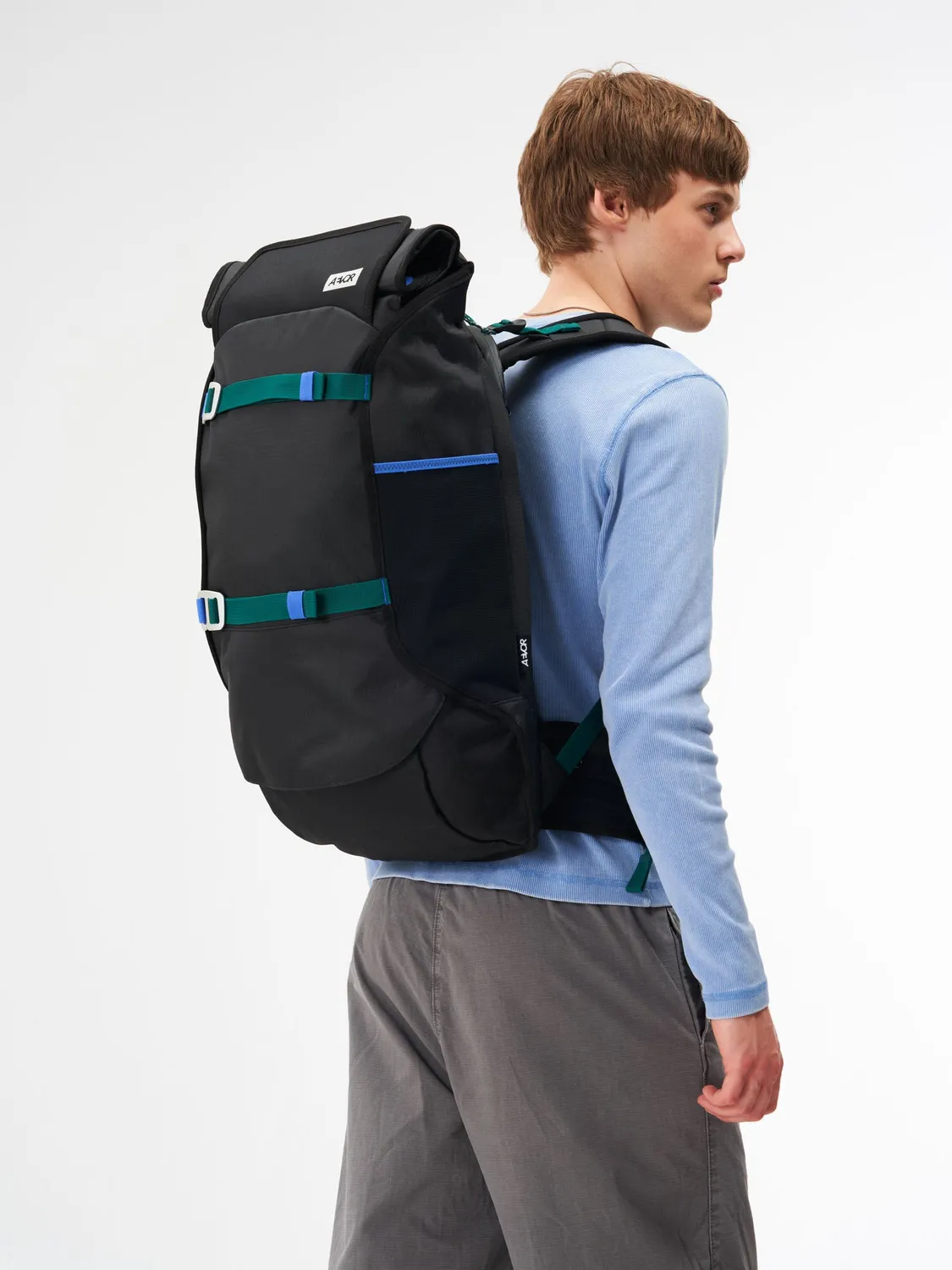 Aevor Travel Pack rygsæk Proof Dual Dip Aqua Drift 38-45L